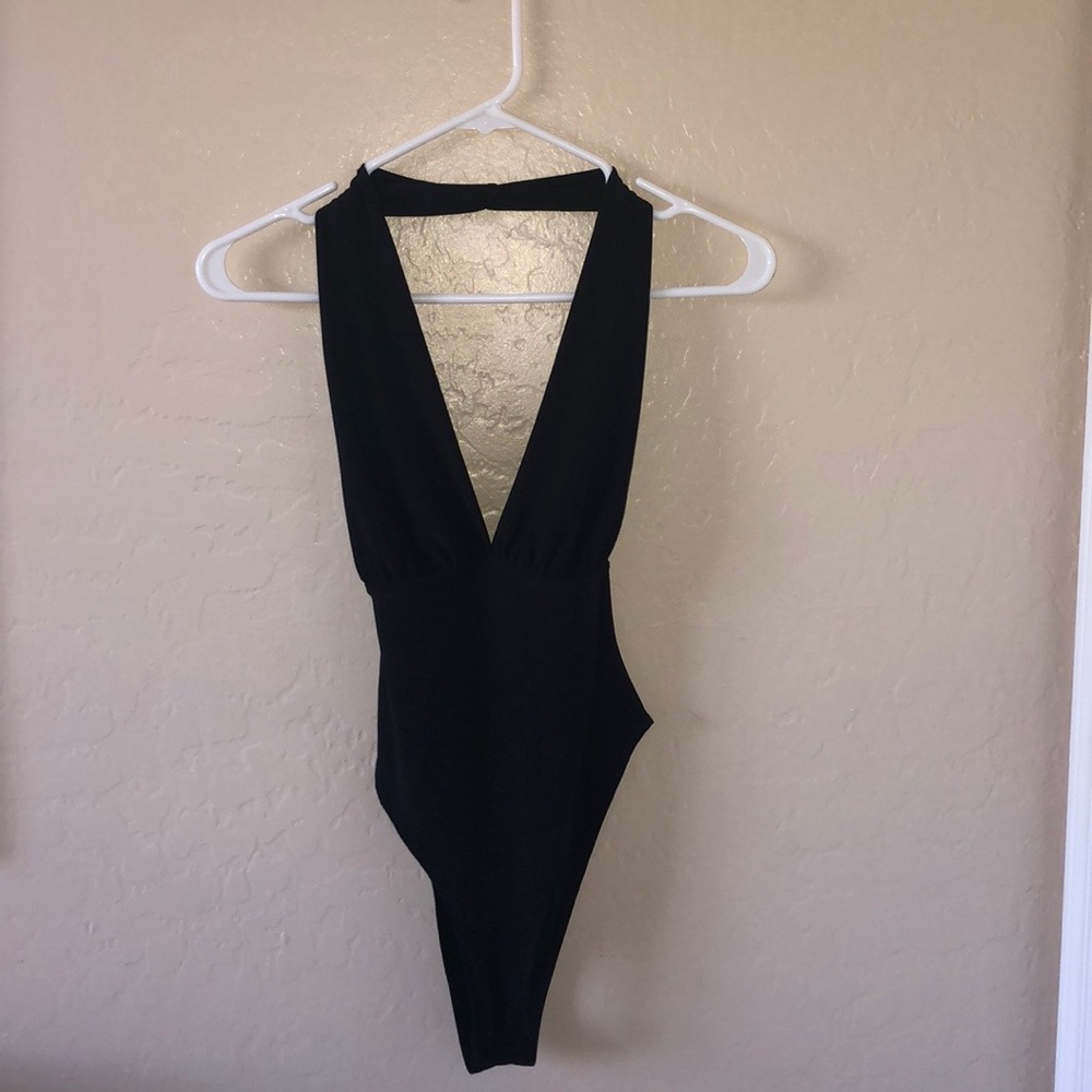 Deep V one piece